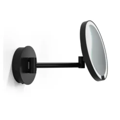 Decor Walther Look Plus 7X espejo pared LED negro