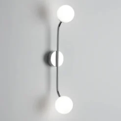 Decor Walther Pep aplique, 2 luces, cromo