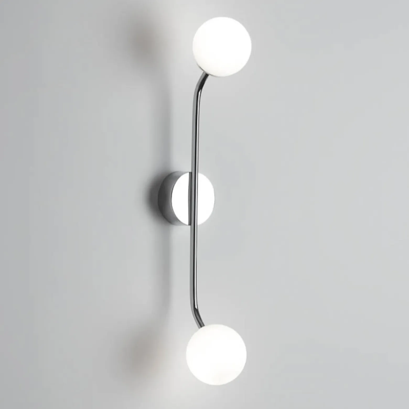 Decor Walther Pep aplique, 2 luces, cromo