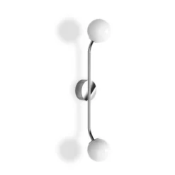 Decor Walther Pep aplique, 2 luces, cromo