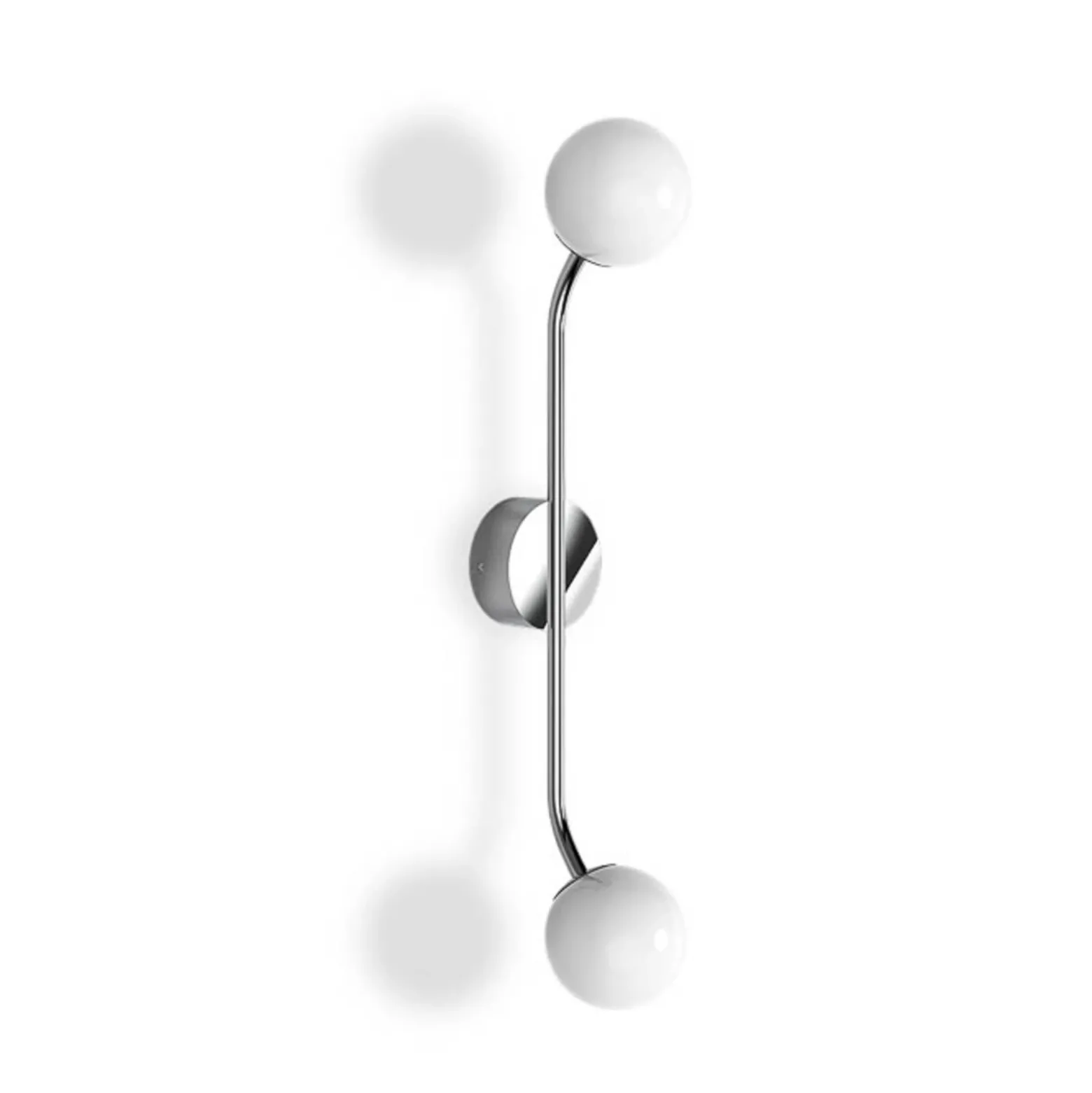 Decor Walther Pep aplique, 2 luces, cromo