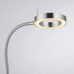 De mesa LED Hensko brazo flexible, dimmer táctil