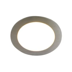 De mueble empotrada LED FAR 58 acero 5ud 3W 3.000K