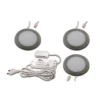 De mueble empotrada LED FAR 58 acero 3ud 3W 3.000K