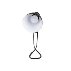 De pinza Mara ajustable cable del enchufe, negro