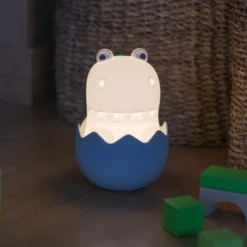 Diggy Dino lámpara de sobremesa LED recargable, USB, RGBW