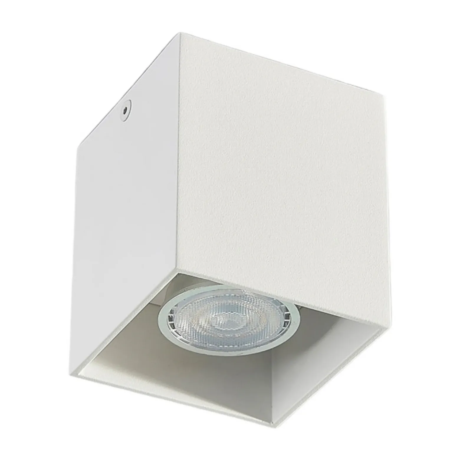Downlight angular de diseño Carson en blanco