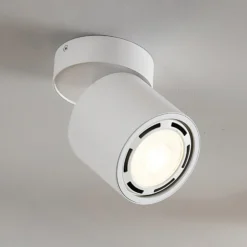 Downlight Arcchio Mabel, Ø 12 cm, blanco, orientable, GU10