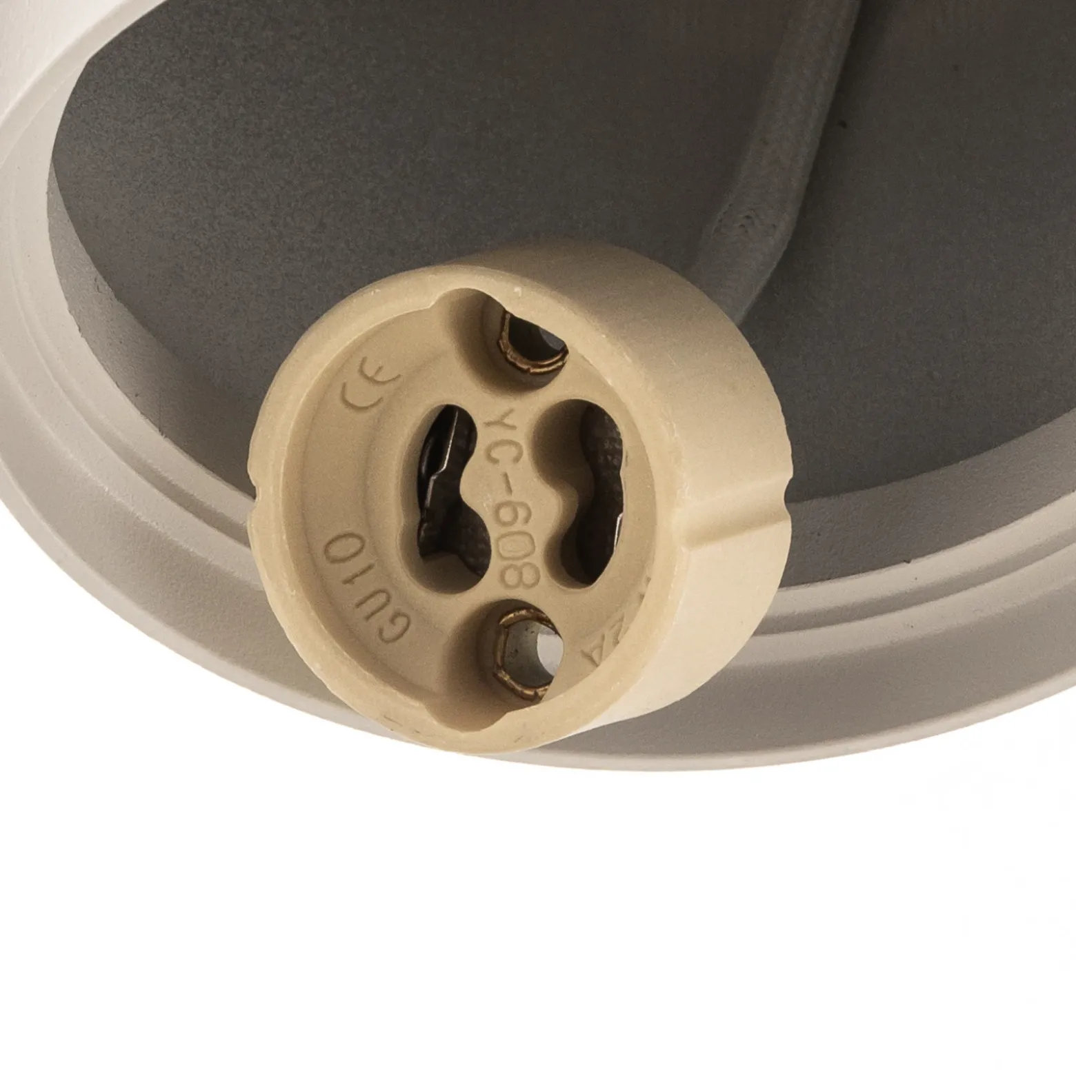 Downlight Bima, redondo blanco