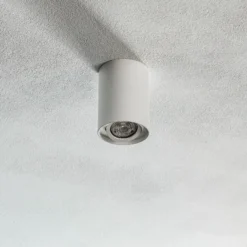 Downlight Bima, redondo blanco