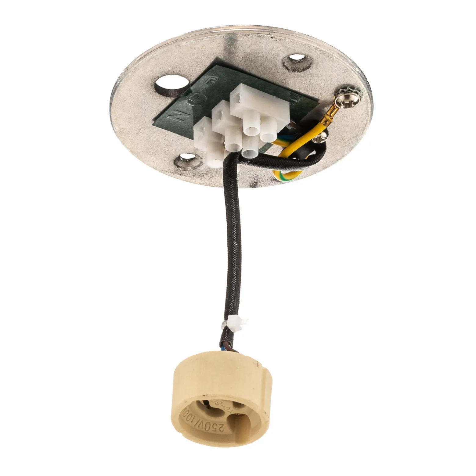 Downlight Bima, redondo negro