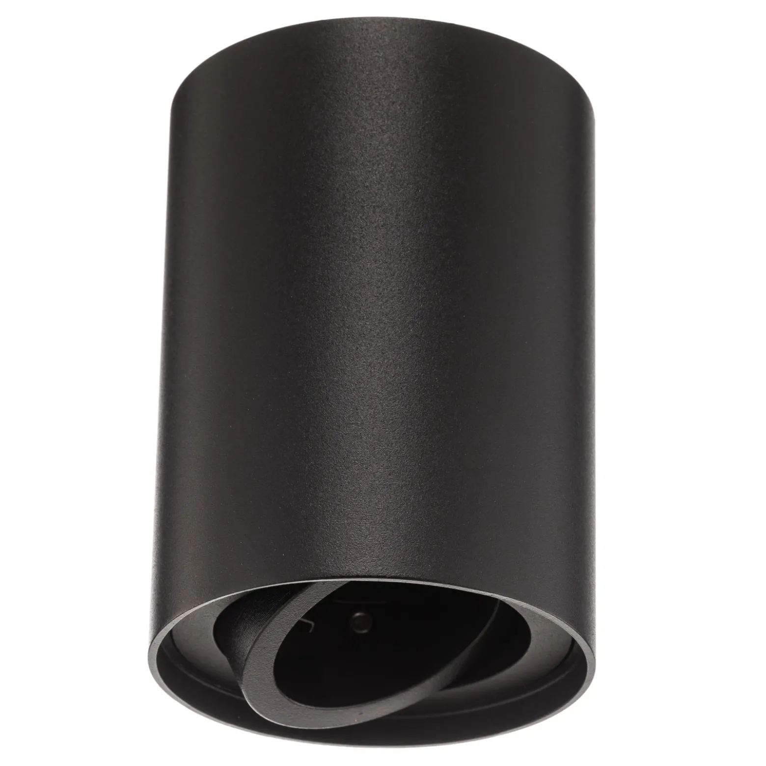 Downlight Bima, redondo negro