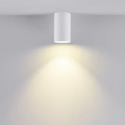 Downlight CAN, blanco, IP44, Ø 6 cm, metal, GU10