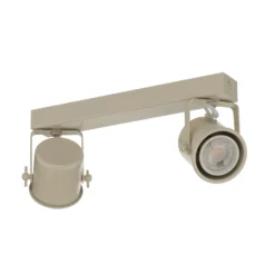 Downlight Canico, 2 luces, color crema