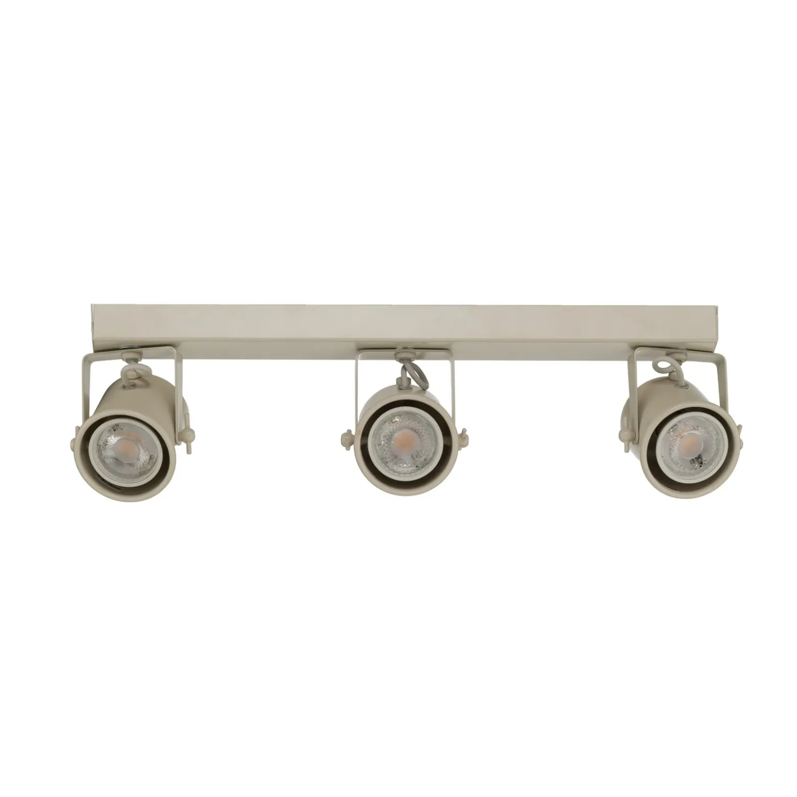 Downlight Canico, 3 luces, color crema