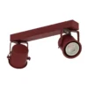 Downlight Canico, 2 luces, rojo