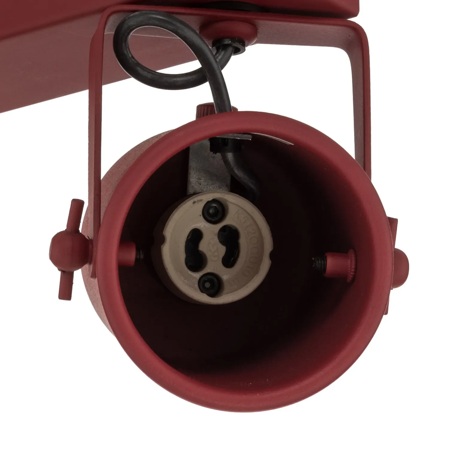 Downlight Canico, 2 luces, rojo