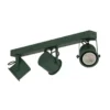 Downlight Canico, 3 luces, verde