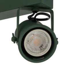Downlight Canico, 3 luces, verde