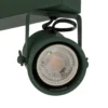 Downlight Canico, 2 luces, verde