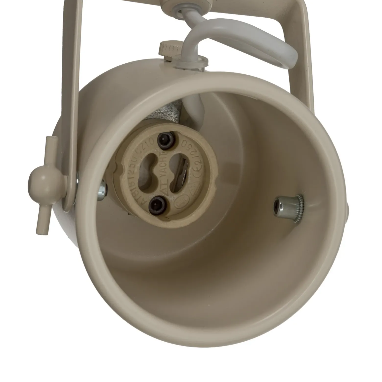 Downlight Canico, 1 luz, color crema