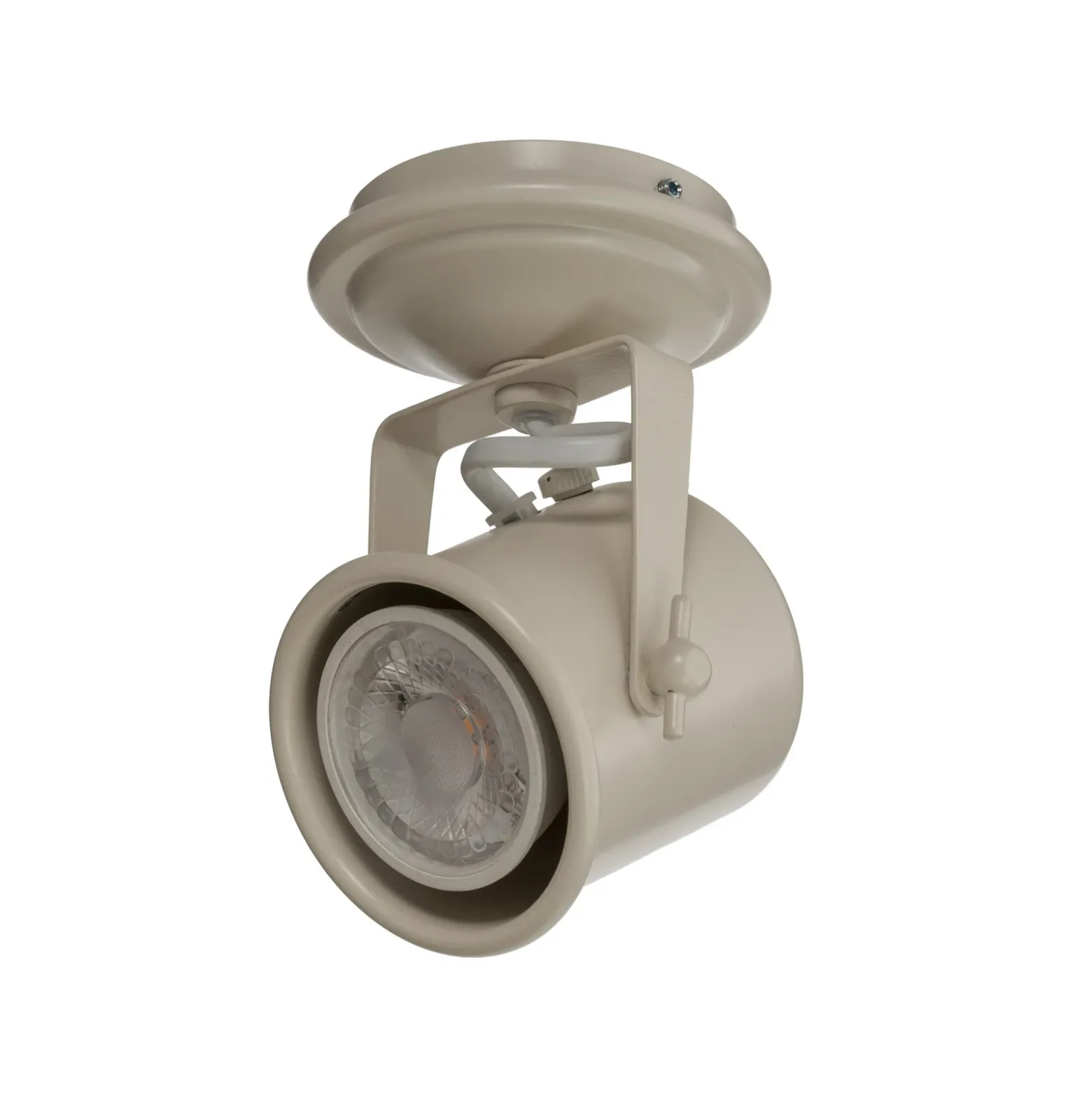 Downlight Canico, 1 luz, color crema