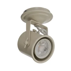 Downlight Canico, 1 luz, color crema