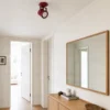 Downlight Canico, 1 luz, rojo