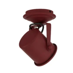 Downlight Canico, 1 luz, rojo