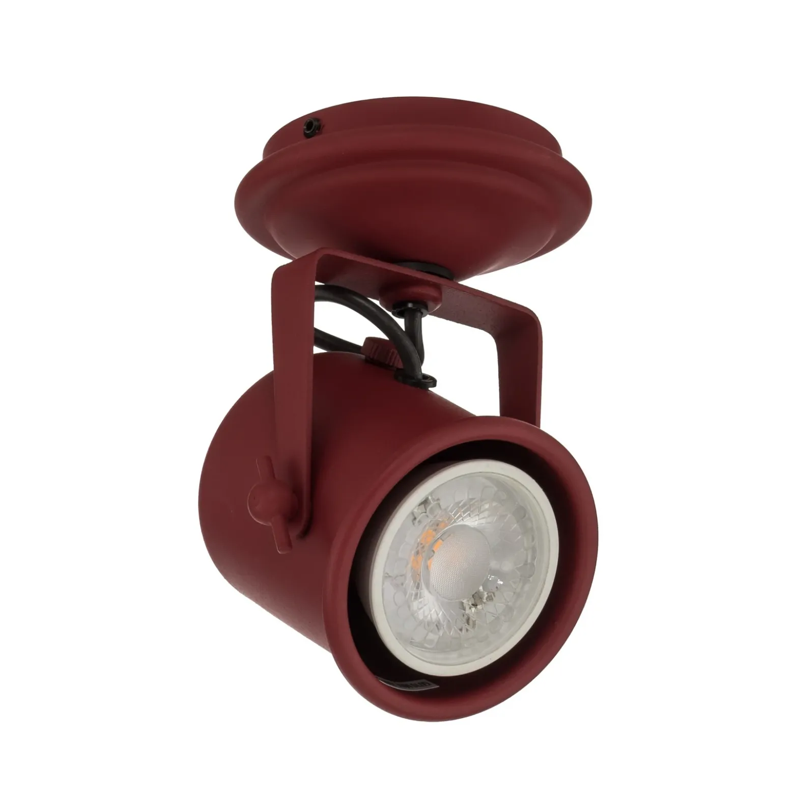 Downlight Canico, 1 luz, rojo