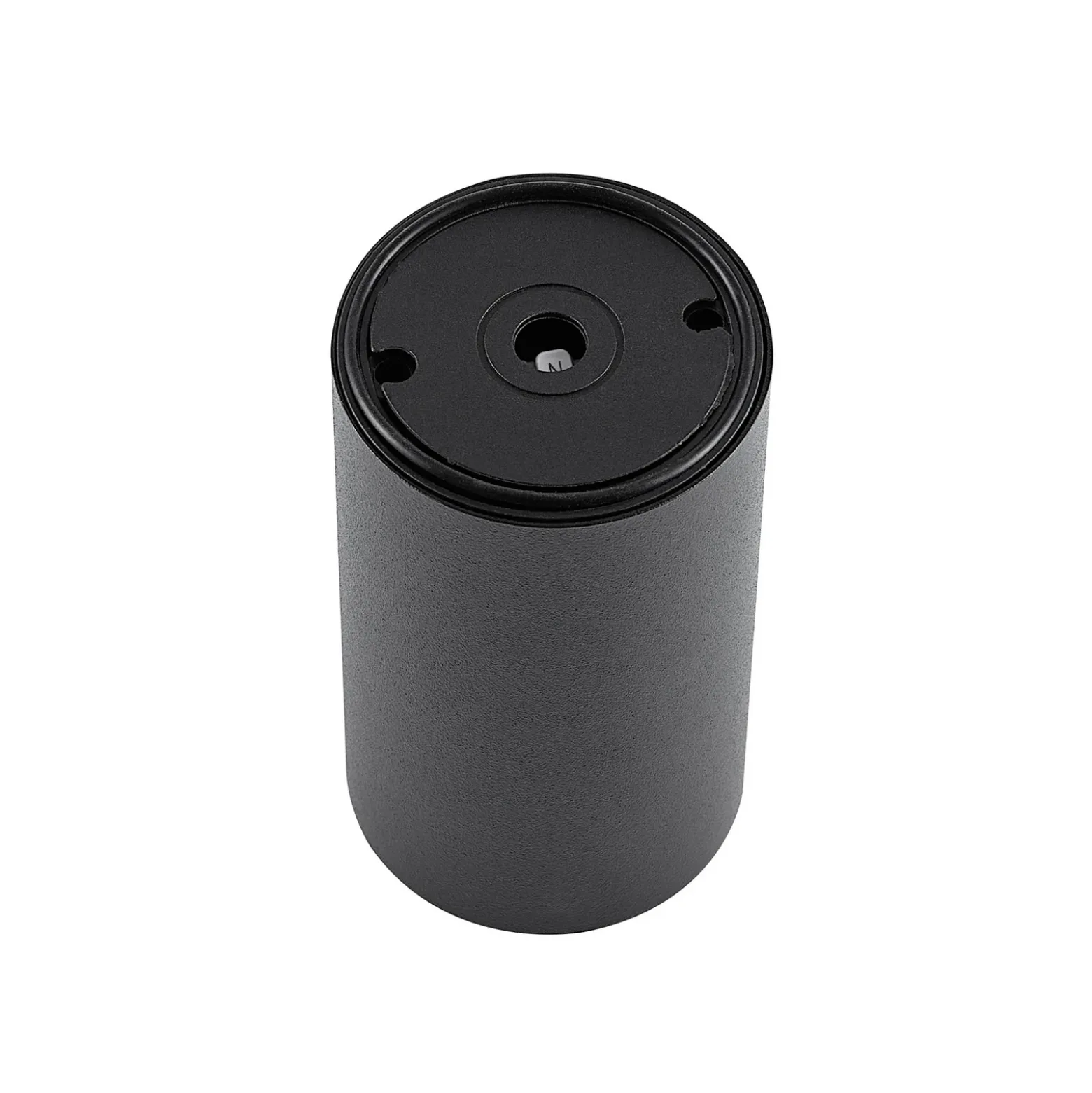 Downlight CAN, negro, IP44, Ø 6 cm, metal, GU10