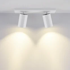 Downlight CAN TILT, blanco, 31 x 9 cm, 2 luces, metal GU10