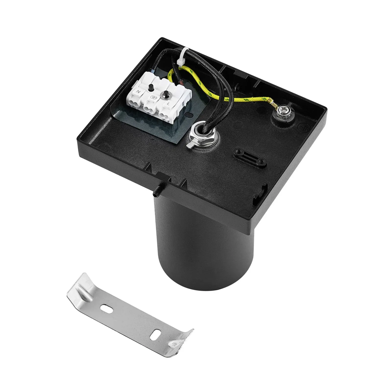 Downlight CAN TILT, negro, 11 x 9 cm, 1 luz, metal GU10