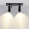 Downlight CAN TILT, negro, 31 x 9 cm, 2 luces, metal GU10