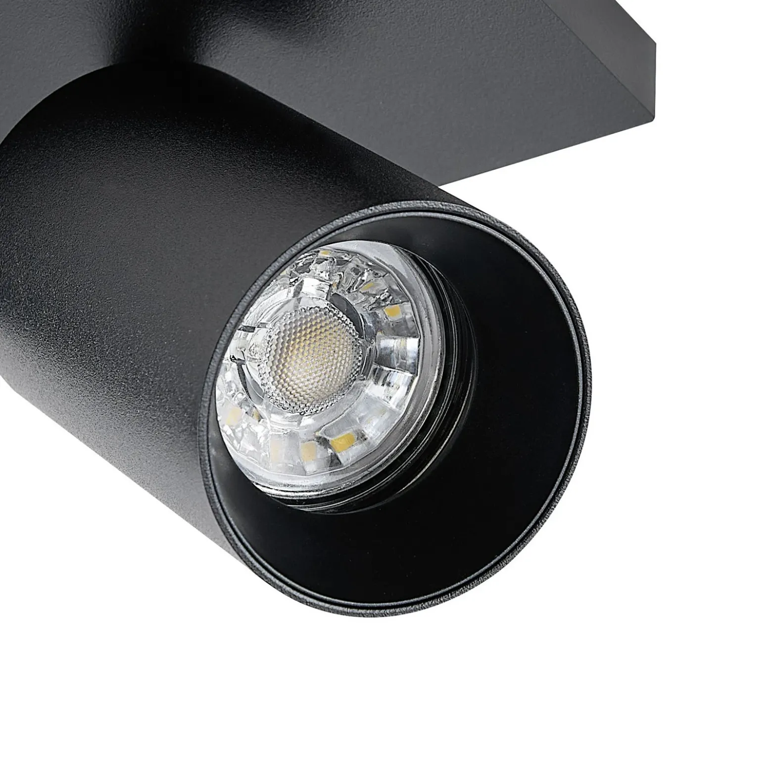 Downlight CAN TILT, negro, 31 x 9 cm, 2 luces, metal GU10