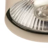 Downlight Chloe color crema, metal, 9 cm de altura, orientable, GU10