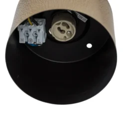 Downlight Chloe fijo, acero color latón