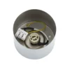 Downlight Chloe fijo, acero cromado