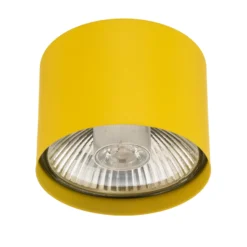 Downlight Chloe fijo, amarillo