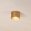 Downlight Chloe fijo, dorado