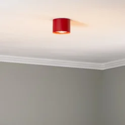 Downlight Chloe fijo, rojo