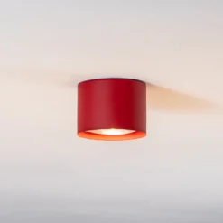 Downlight Chloe fijo, rojo