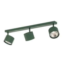 Downlight Chloe orientable 3 luces, verde