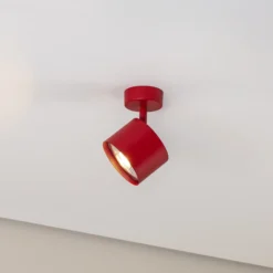 Downlight Chloe orientable 1 luz, rojo