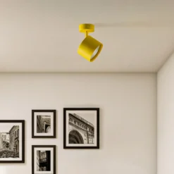 Downlight Chloe orientable 1 luz, amarillo