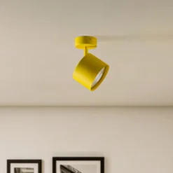 Downlight Chloe orientable 1 luz, amarillo