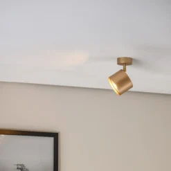 Downlight Chloe orientable 1 luz, dorado