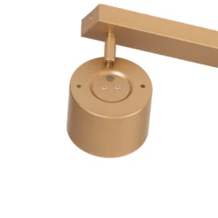 Downlight Chloe orientable 3 luces, dorado