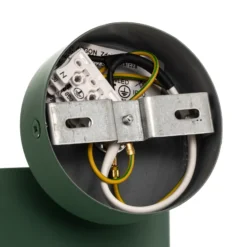 Downlight Chloe, orientable, verde, metal, GU10, 13,5 cm