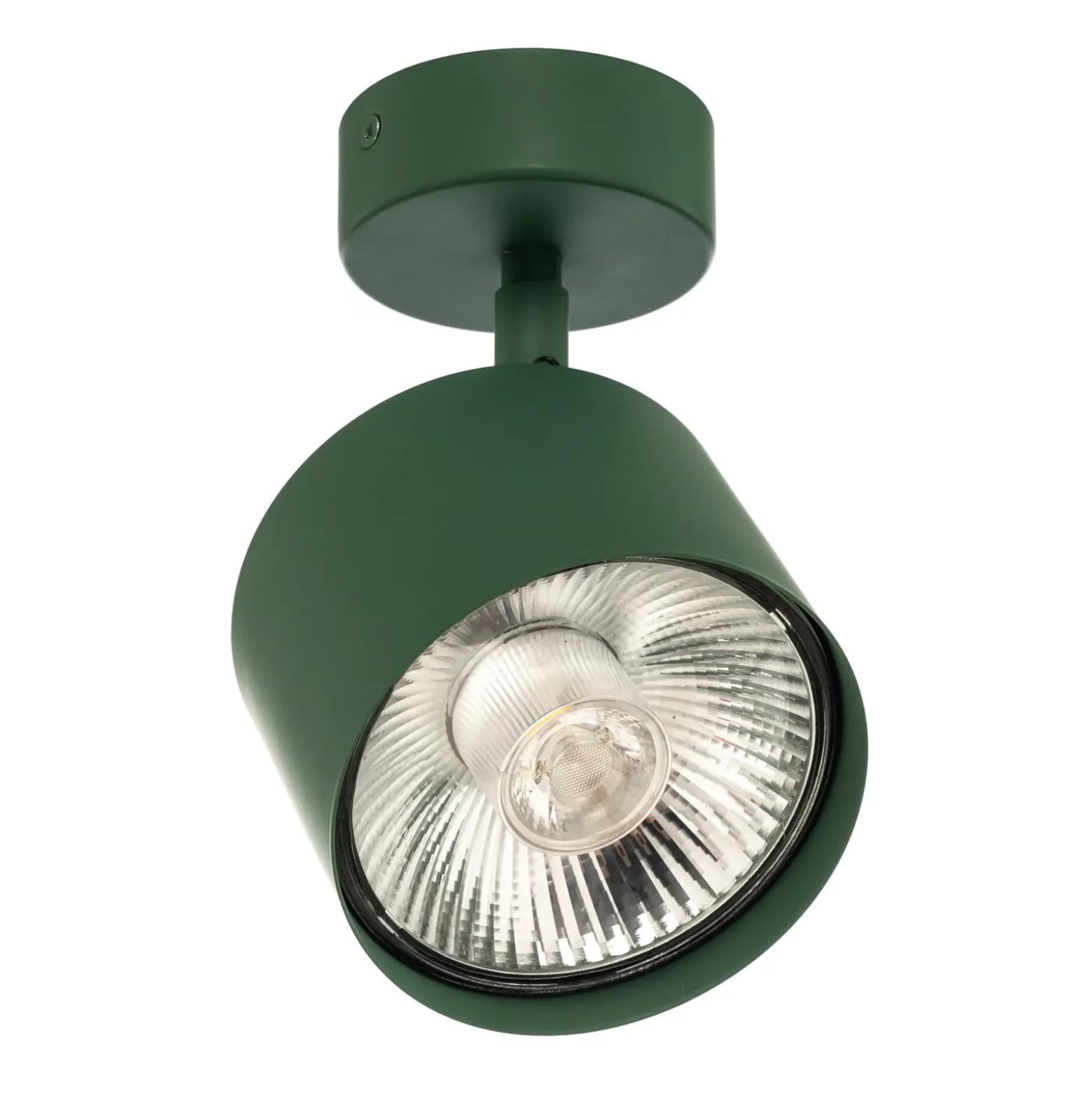 Downlight Chloe, orientable, verde, metal, GU10, 13,5 cm